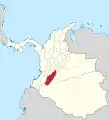 La province de Neiva en 1855