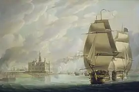 illustration de HMS Monarch (1765)