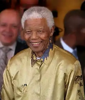 Nelson Mandela 2002