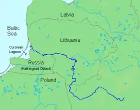 Image illustrative de l’article Frontière entre la Lituanie et la Russie