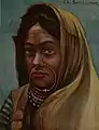 Femme népalaise (peinture)