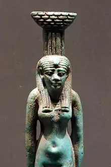 Statuette de Nephtys - Basse époque – Musée du Louvre, Paris, France.