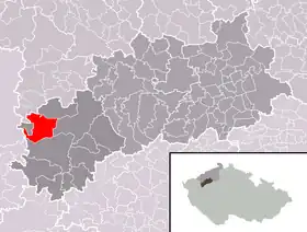 Localisation de Nepomyšl