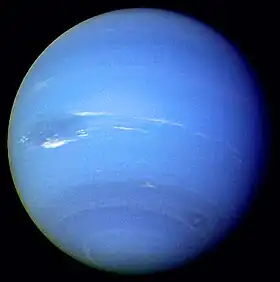 La planète Neptune.