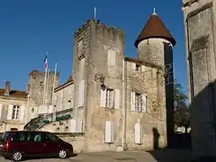 Vue depuis l'église.