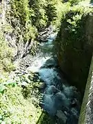 La Neste d'Aure au pont de la Hosse, Aragnouet.