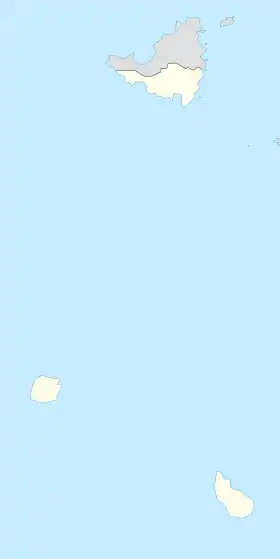 Voir sur la carte topographique des îles SSS