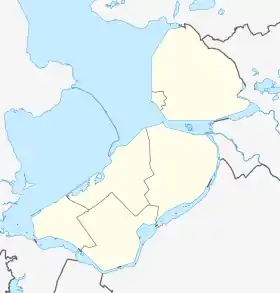 Voir sur la carte administrative de la zone Flevoland