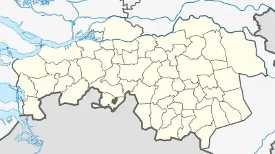 Voir sur la carte administrative de la zone Brabant-Septentrional