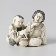 Netsuke, Japon, entre 1775 et 1825.