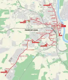 Image illustrative de l’article Tramway de Francfort-sur-l'Oder