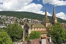 Collégiale de Neuchâtel (Suisse).