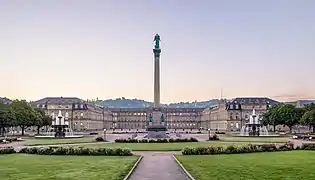 Grand-place du Château, Stuttgart.