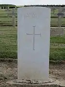 Tombe de soldat britannique non identifié