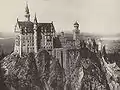 Vue du Château de Neuschwanstein (1886).