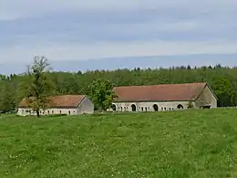 La grange cistercienne de Fontaine-Robert.