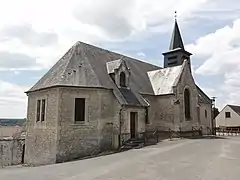 L'église actuelle.
