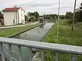 Canal de la Marne au Rhin, l'écluse.