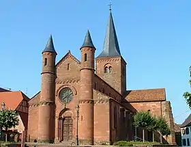 Église Saint-Adelphe- église- vestiges enfouis avec sol