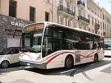 Van Hool New A308 sur la ligne 4.