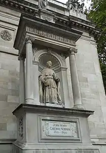 Monument à John Henry Newman, Londres, Brompton Oratory.