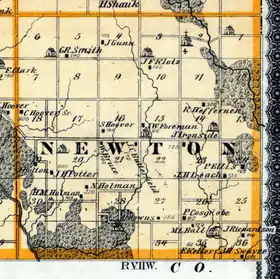 Newton Township (comté de Buchanan, Iowa)