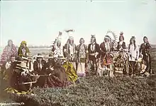 Pow-wow en 1900