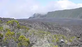 Vue du Nez Coupé du Tremblet depuis le piton de Bert.