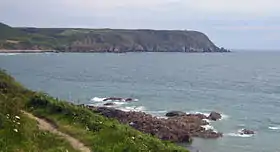 Vue du nez de Voidries depuis la pointe du Houpret.