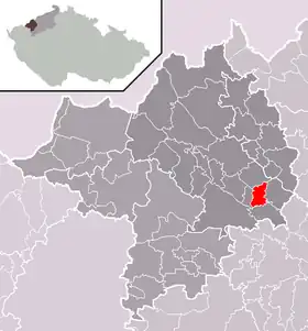 Localisation de Nezabylice