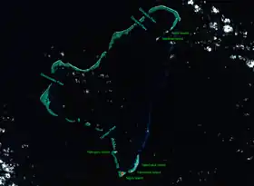 Vue satellite de Ngulu par la NASA