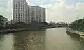 Le canal vu du pont Trần Khánh Dư