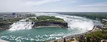 Les chutes du Niagara remontent vers le lac Érié par érosion régressive