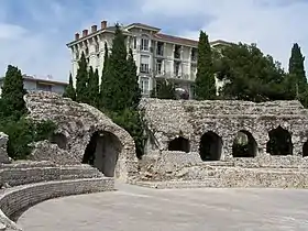 Les arènes de Cimiez à Nice.