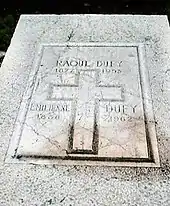La tombe de Raoul Dufy.