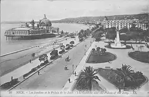 La promenade, le casino de la jetée-promenade et le Ruhl.