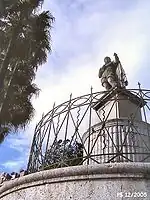 Statue de Charles-Félix à Nice.