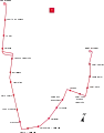 Image représentant la carte de la ligne en 2007.