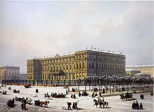 Palais Nicolas vers 1861