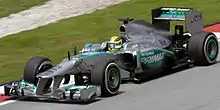 Photo de la voiture de Nico Rosberg