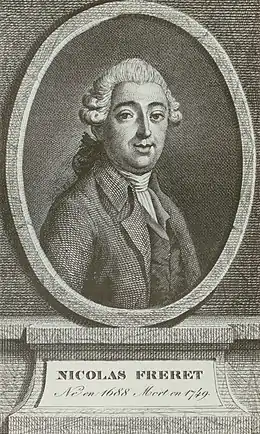 Portrait de Nicolas Fréret.