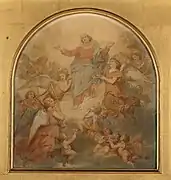 Esquisse pour l'église Saint-Nicolas-du-Chardonnet , La Vierge Triomphante, 1857, Musée des Beaux-Arts de la ville de Paris (Petit Palais)