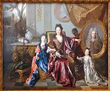 La marquise de Noailles et ses enfants (Nicolas de Largillierre).