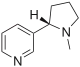 Structure moléculaire de la nicotine