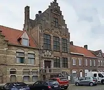 L'ancienne maison communale de Nieuwkerke.