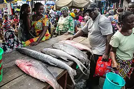 Poissons à Lagos