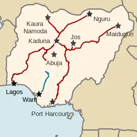 Image illustrative de l’article Nigerian Railway Corporation
