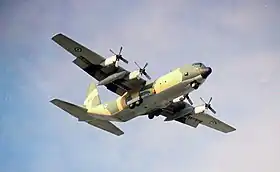 Lockheed C-130 Hercules de la Force aérienne nigériane, similaire à celui impliqué dans l'accident.