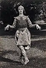 Vaslav Nijinski dans la Danse siamoise tirée des Orientales (1910).