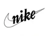 Premier logo de Nike avec le swoosh en 1971.